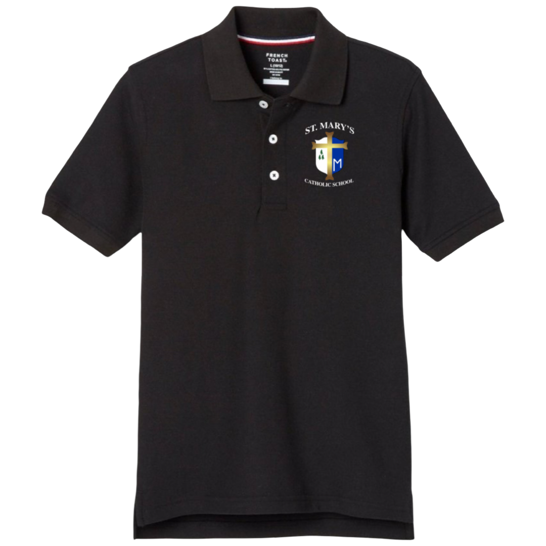 St. Mary's Catholic School -TX- Co-Ed Youth Short Sleeve Pique Polo