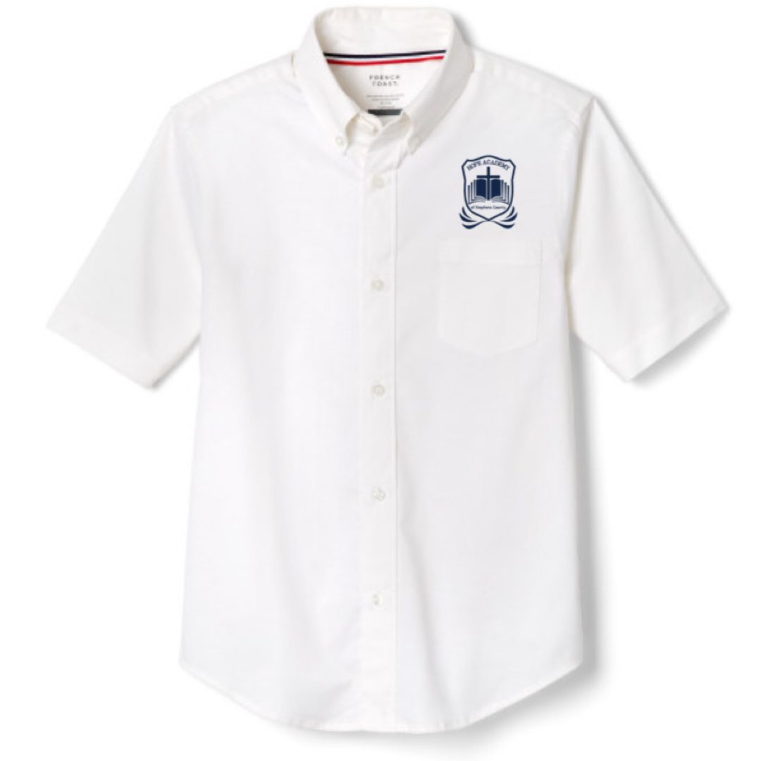 Hope Academy - Boy&#39;s / Young Men&#39;s Short Sleeve Oxford Shirt