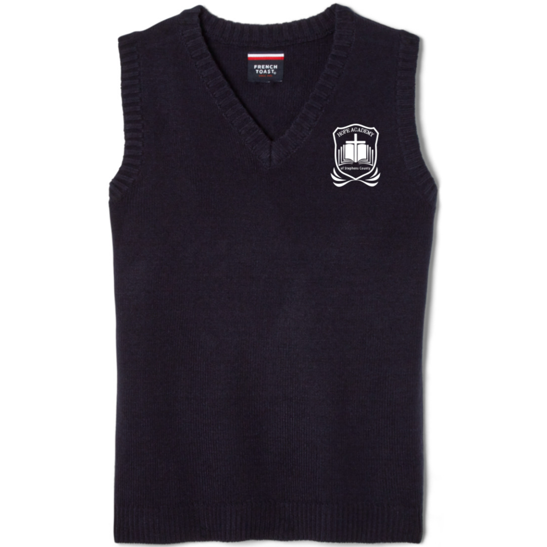 Hope Academy - Co-Ed Youth / Adult  V-Neck Sweater Vest