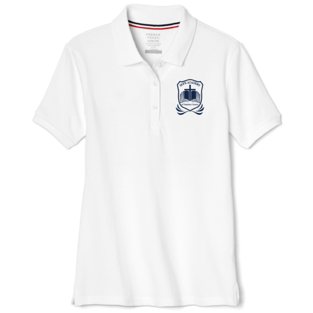 Hope Academy - Girl's / Young Women's Stretch Piqué Polos