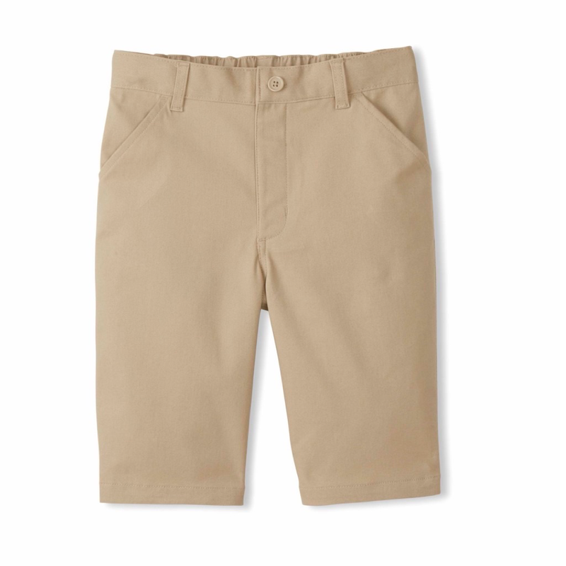 Apparo Academy - Girl's Adaptive Stretch Twill Bermuda Shorts