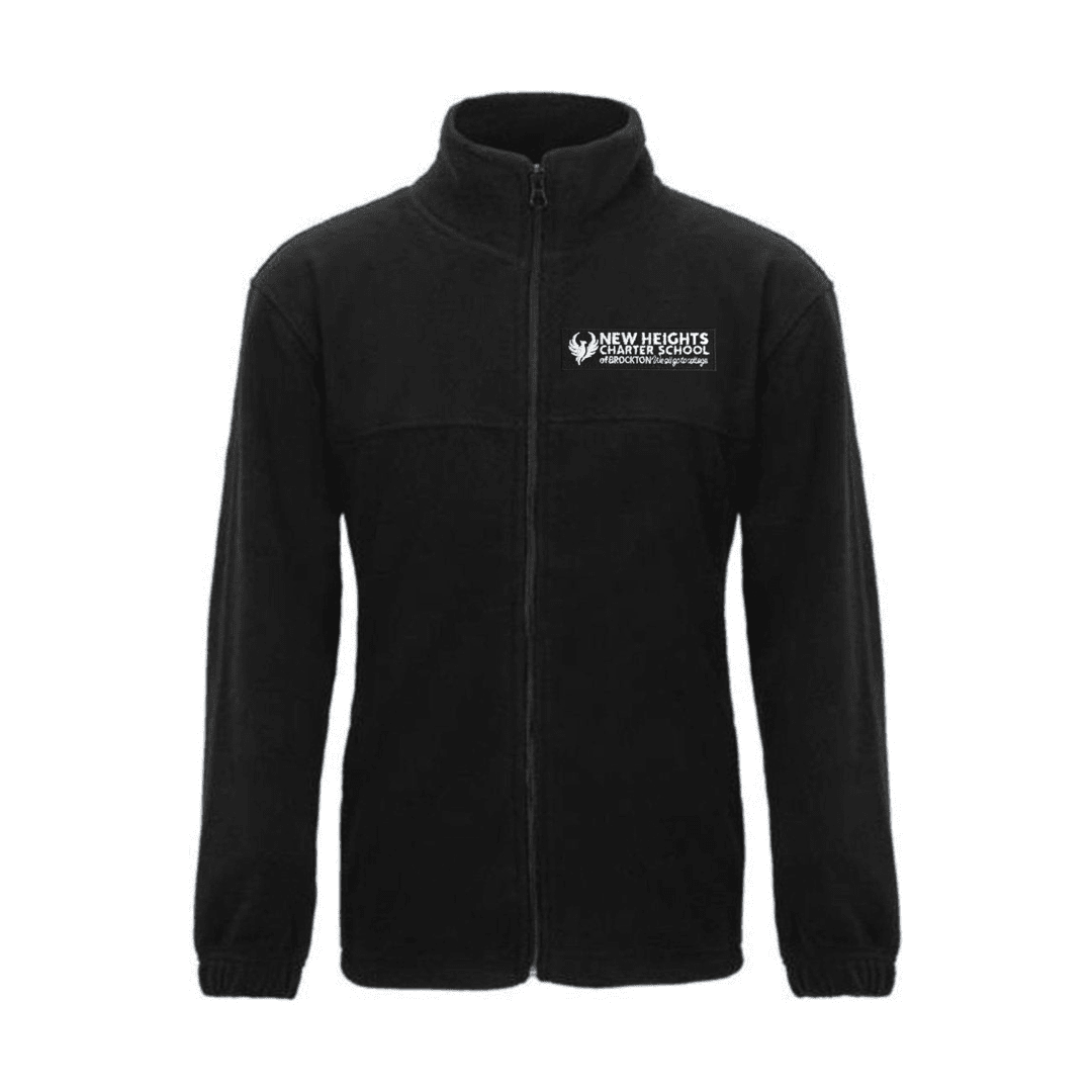 New Heights Charter Black Fleece Jacket - Kids