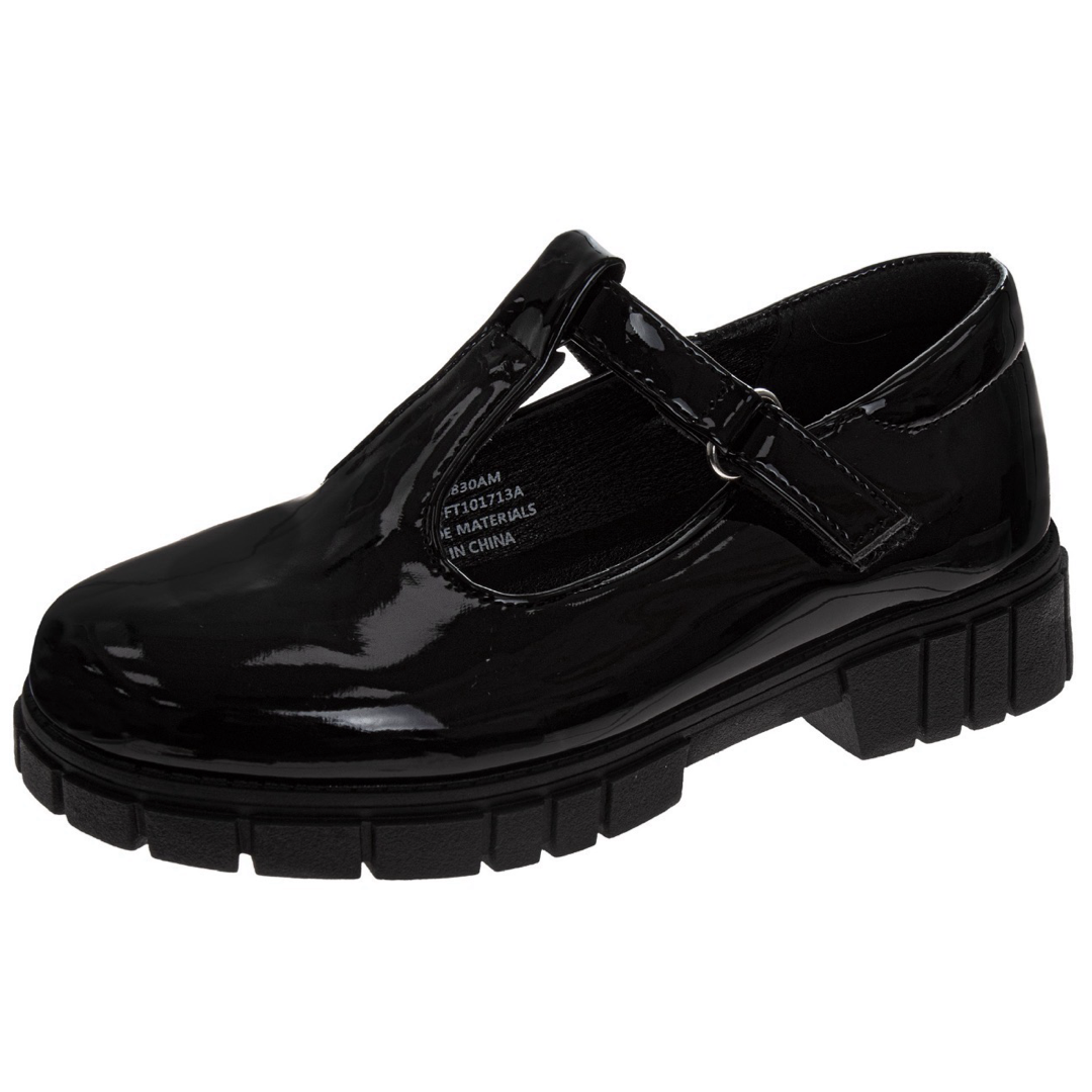 French Toast Girls' Patent School Shoes