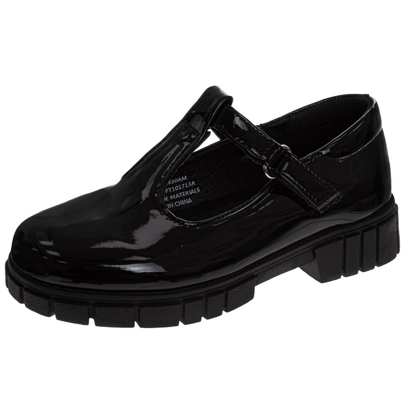 French Toast Girls' Patent School Shoes