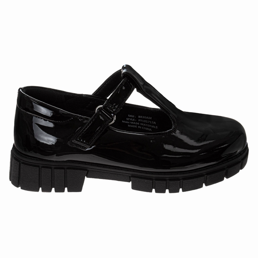 French Toast Girls' Patent School Shoes