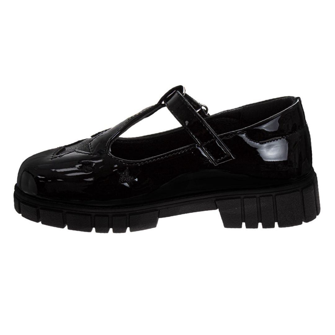 French Toast Girls' Patent School Shoes