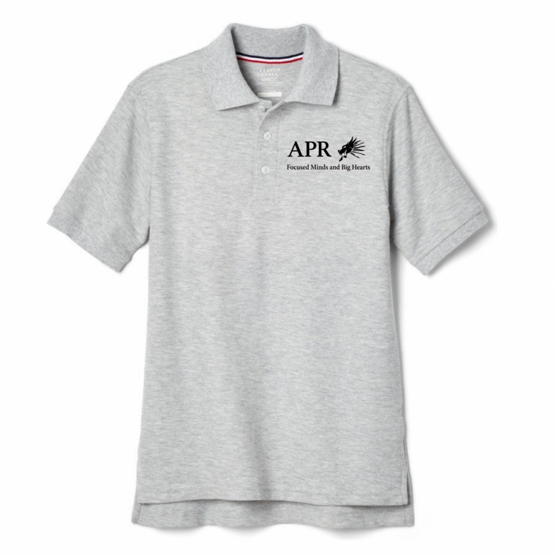 Academy of Pacific Rim - Youth / Adult Co-Ed Short Sleeve Pique Polos