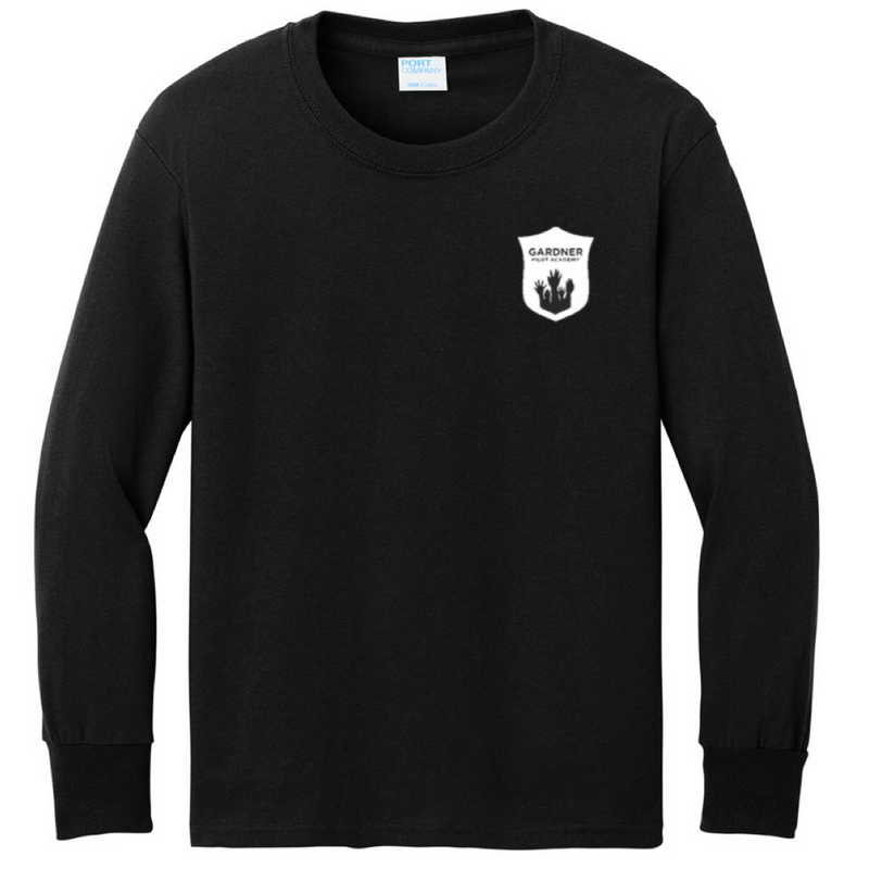 Gardner Pilot  - Co-Ed Long Sleeve Gym T-Shirt - Kids