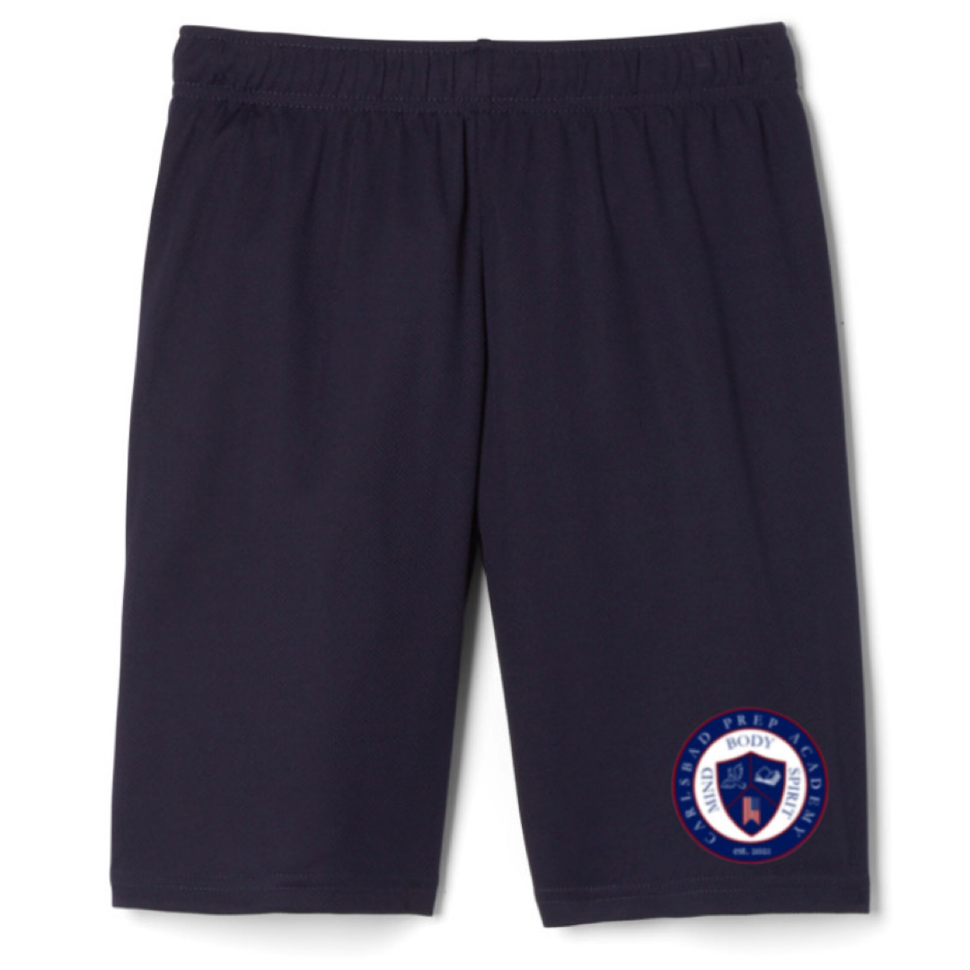 Carlsbad Prep Academy - Youth / Adult Co-Ed Mesh Gym Shorts  Grades 6-8th