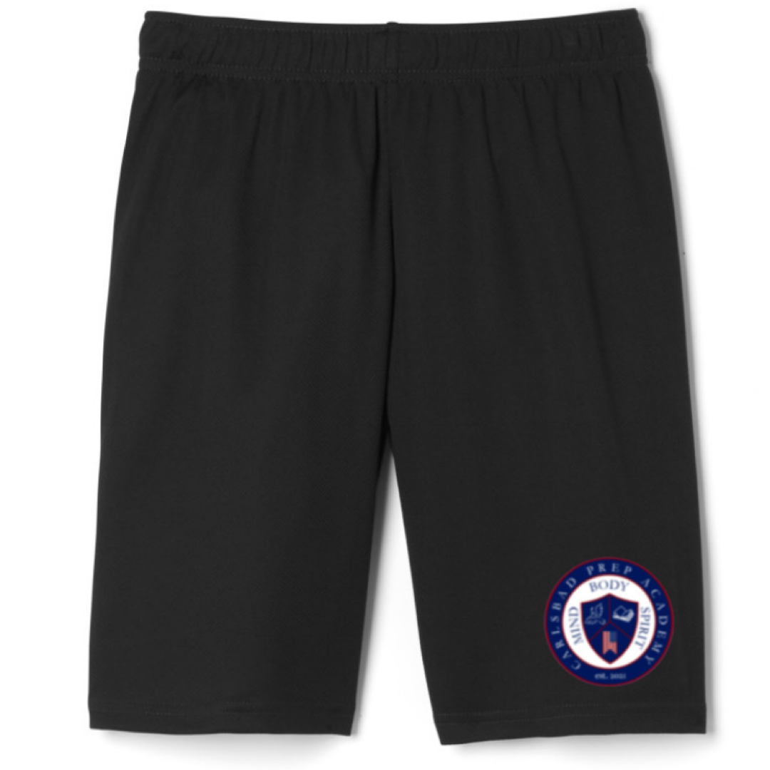 Carlsbad Prep Academy - Youth / Adult Co-Ed Mesh Gym Shorts  Grades 6-8th