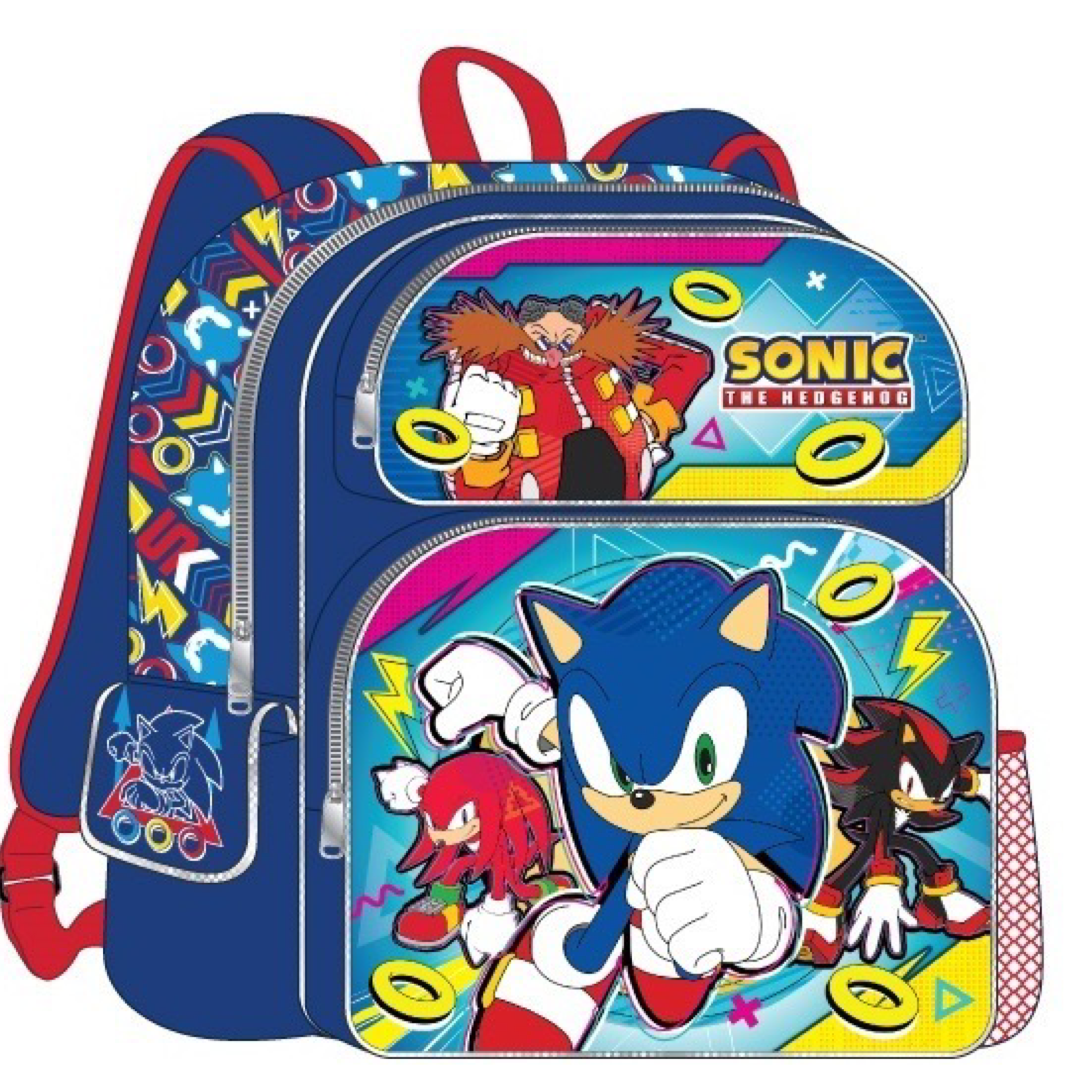 Sonic The Hedgehog 14&quot; Backpack