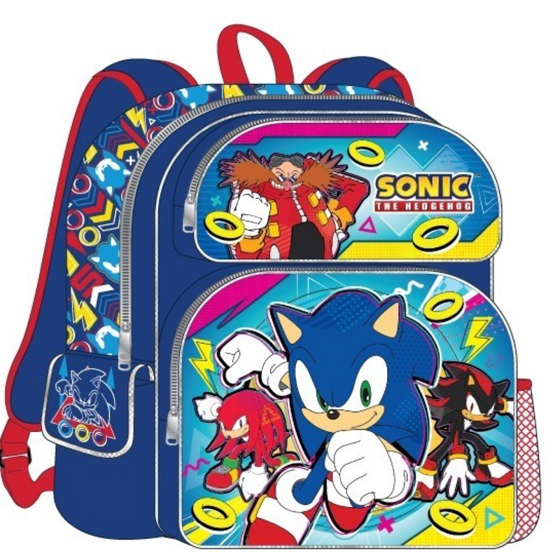 Sonic The Hedgehog 14" Backpack