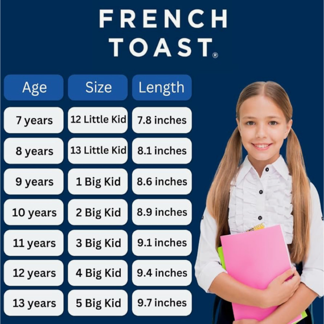 French Toast Girls&#39; School Shoes