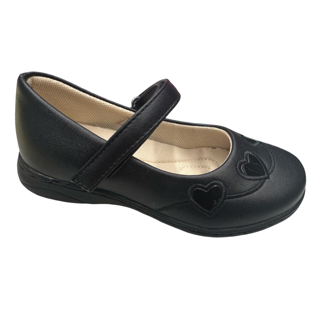 Girls&#39; Mary Jane Heart Shoes