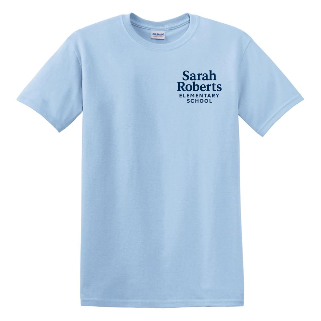 Sarah Robert&#39;s Light Blue Gym T-Shirt - Kids