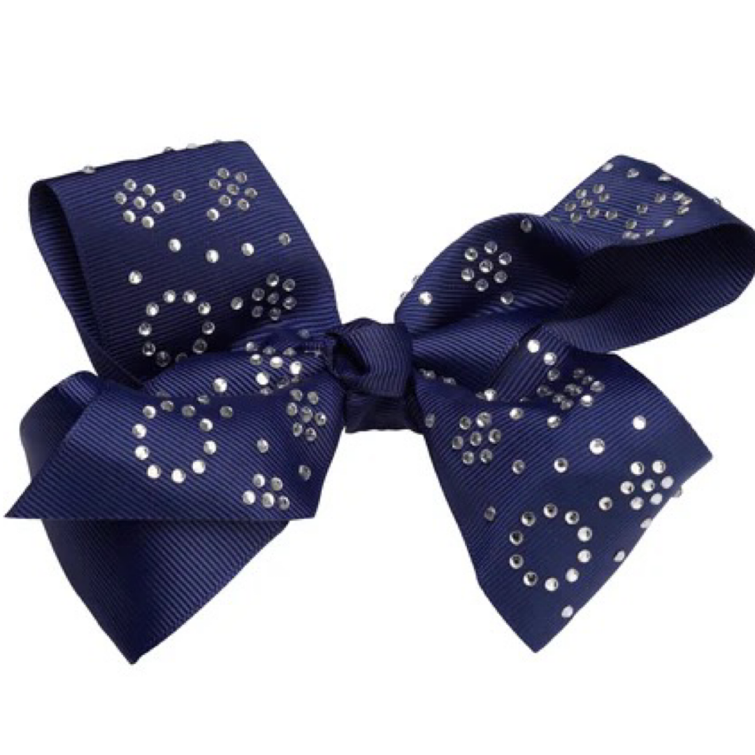 French Toast Bow w/ Cluster Stones