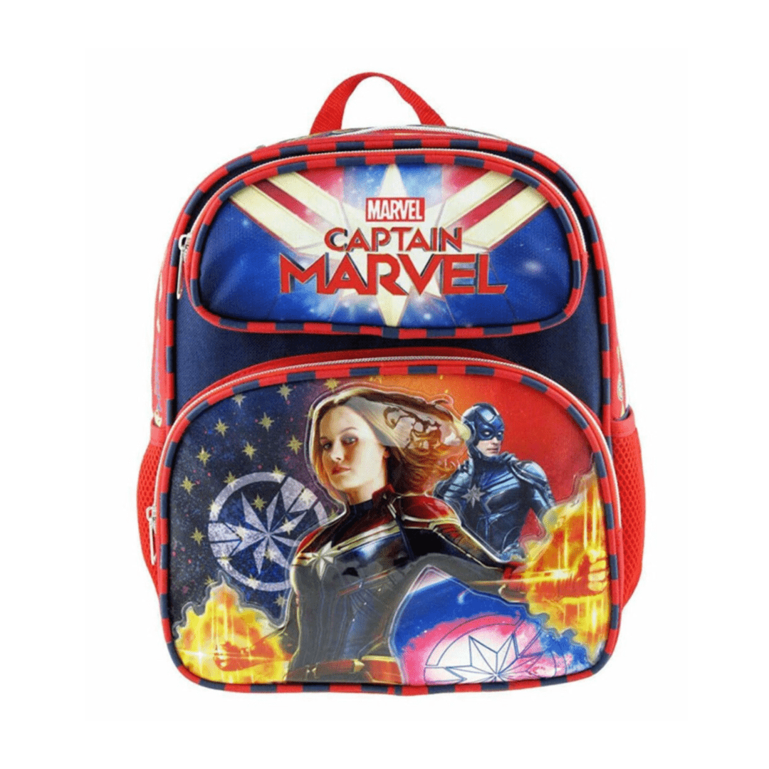 12&quot;  Captain Marvel Toddler Backpack