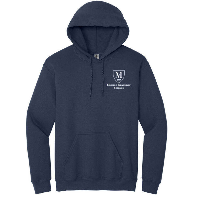 Mission Grammar  - Pullover Hooded Sweatshirt - Adult
