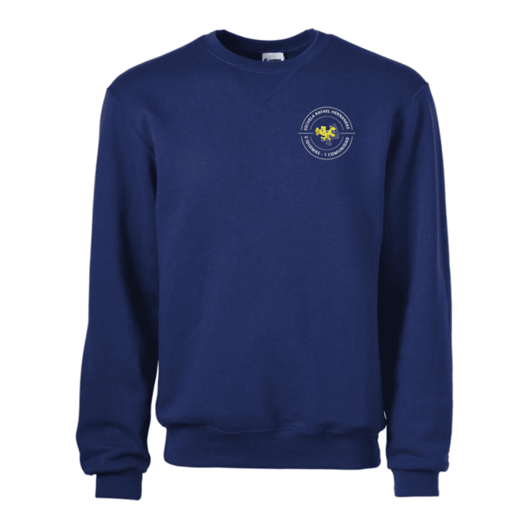 Rafael Hernandez Crew Neck Fleece Sweatshirt - K-8th Kids (New Logo)