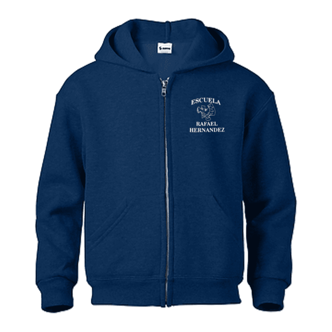 Rafael Hernandez Full Zip Hoodie - 6th - 8th Adult