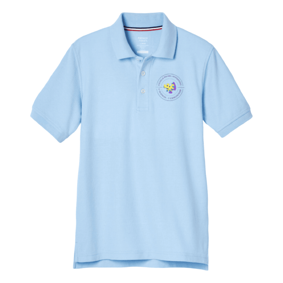 Rafael Hernandez Short Sleeve Polo -  K-8th Husky Kids (New Logo)