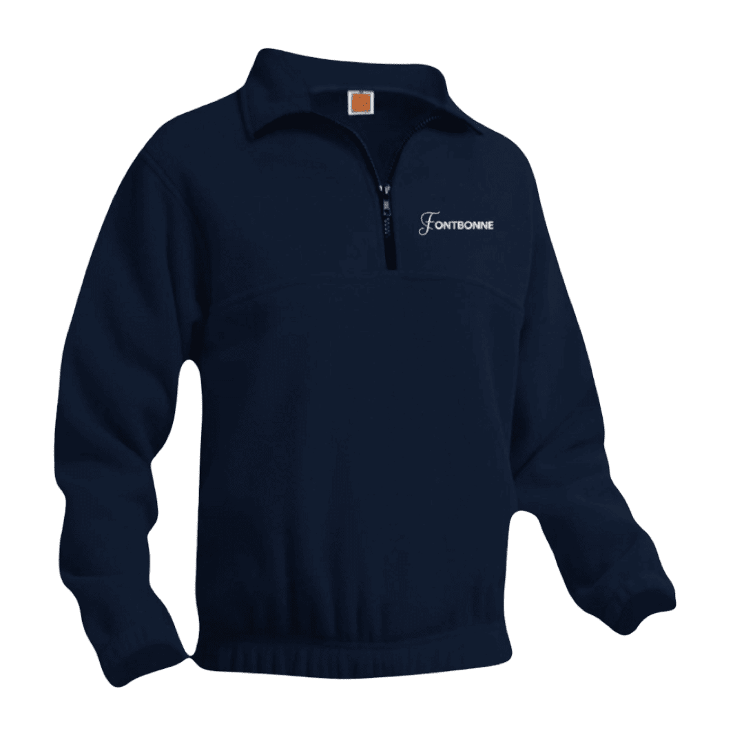 Fontbonne - Polar Fleece Quarter Zip Pullover