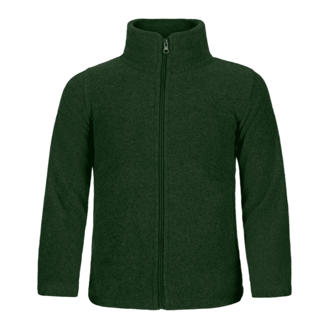 Youth Polar Fleece Jacket - Dark Green