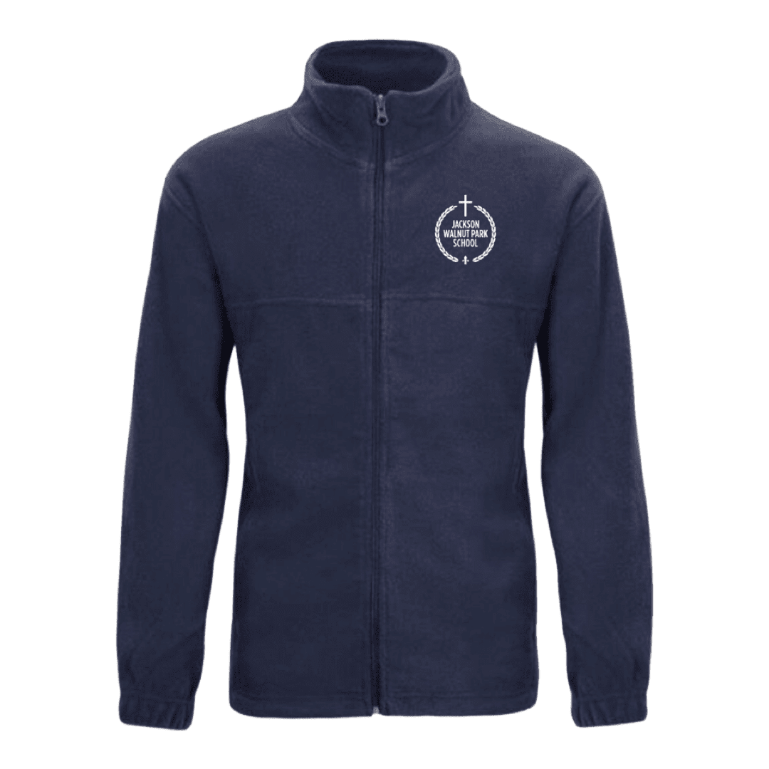Jackson Walnut - Navy Polar Fleece Jacket - Adult