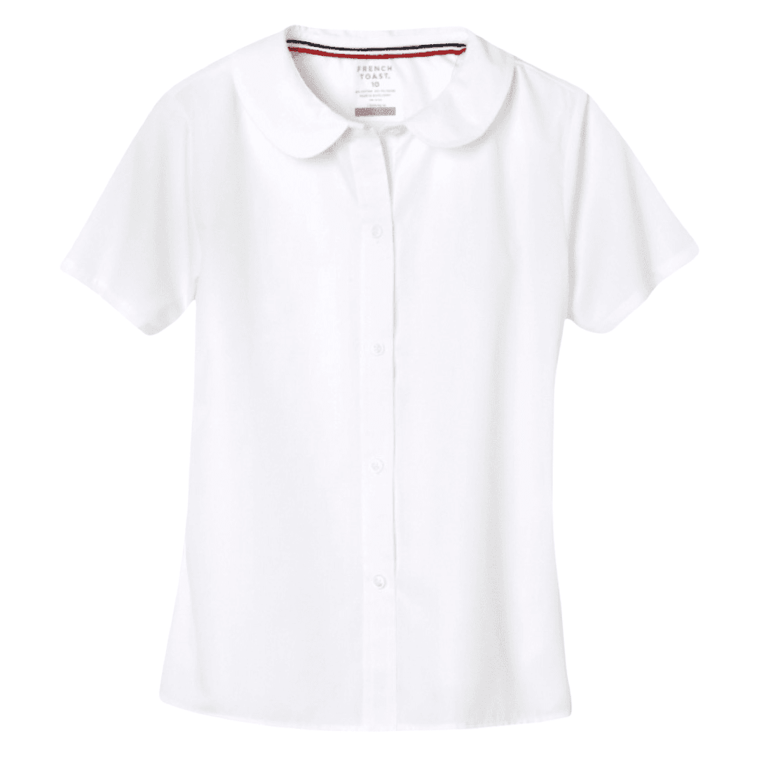 St. Mary&#39;s Catholic School - Girl&#39;s Plus Size Short Sleeve Blouse - No Logo