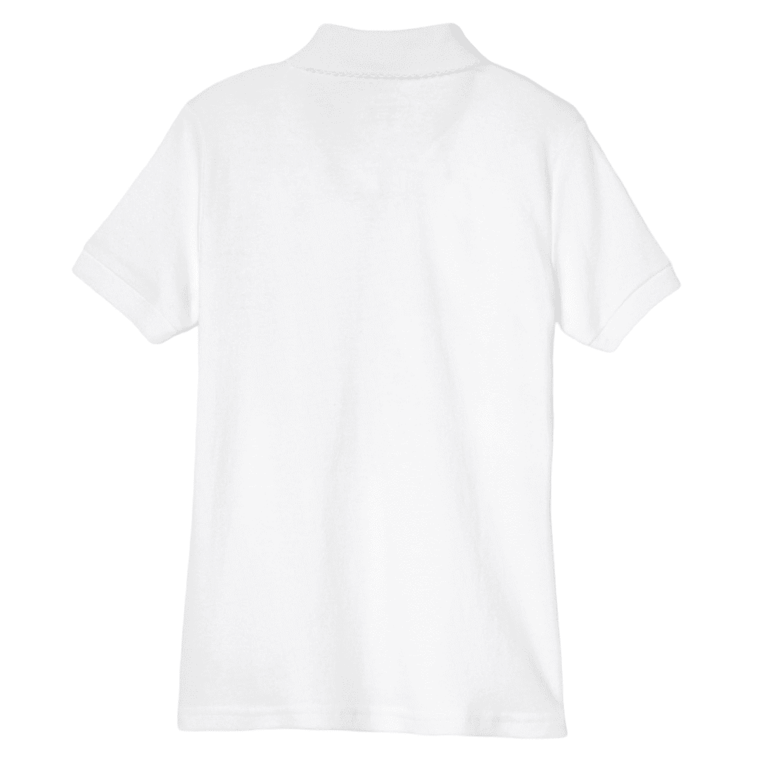 St. Mary&#39;s Catholic School - Girl&#39;s Short Sleeve Picot Collar - No Logo