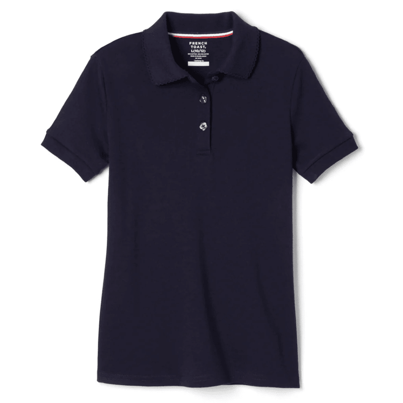 St. Mary's Catholic School - Short Sleeve Picot Collar - No Logo