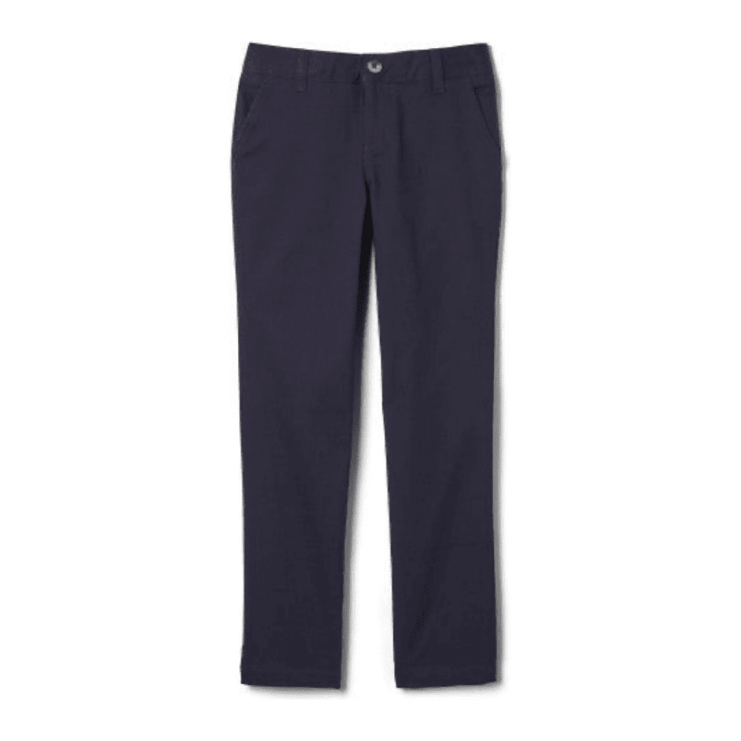 Plus Size Stretch Twill Straight Leg Pant