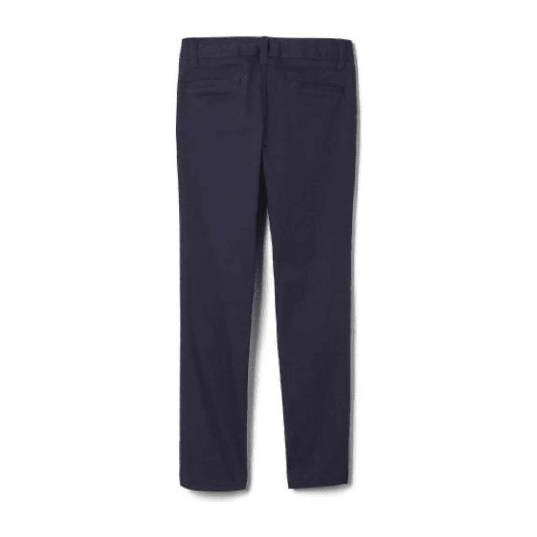 Plus Size Stretch Twill Straight Leg Pant