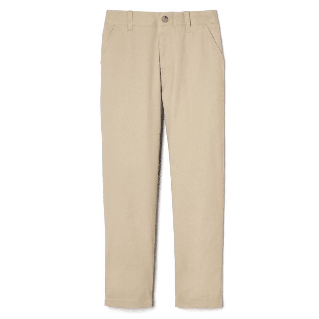 St. Mary&#39;s Catholic School -Boys&#39; Straight Fit Chino Pants with Power Knees - Khaki