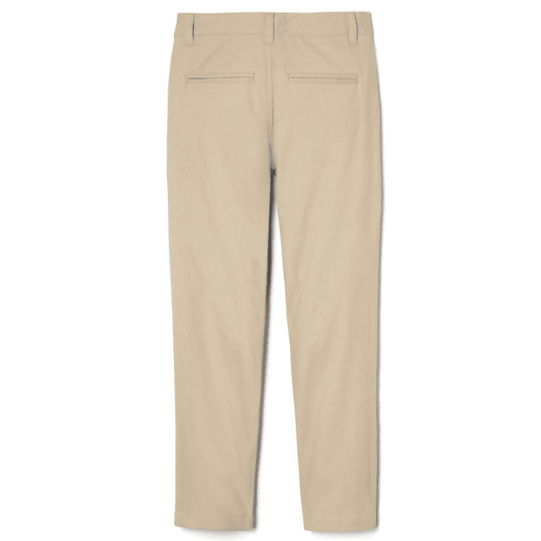 St. Mary's Catholic School -Boys' Straight Fit Chino Pants with Power Knees - Khaki