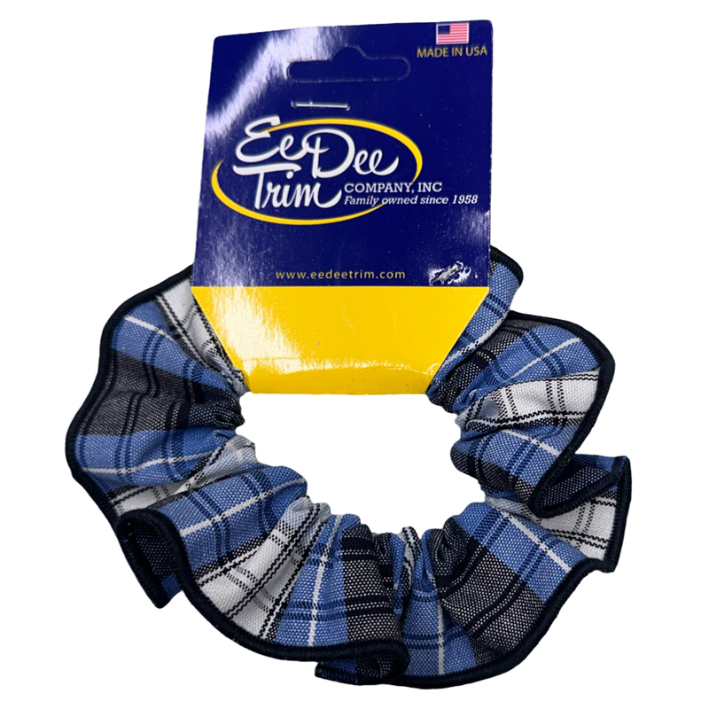 St. Mary's Catholic School -TX- Girl's Scrunchie with Merrowed Edge - Plaid P76