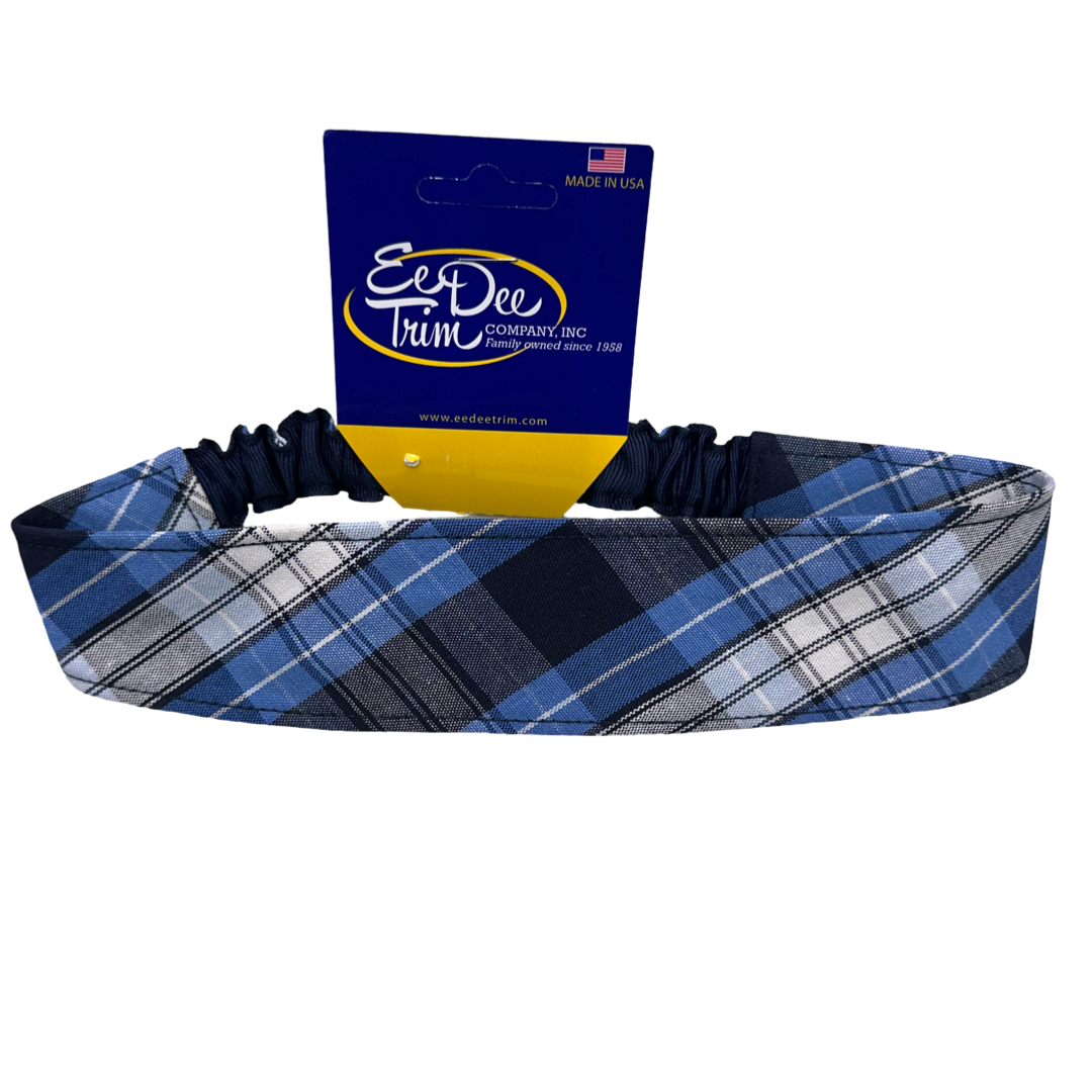 St. Mary's Catholic School -TX- Girl's Elastic Headband - Plaid P76