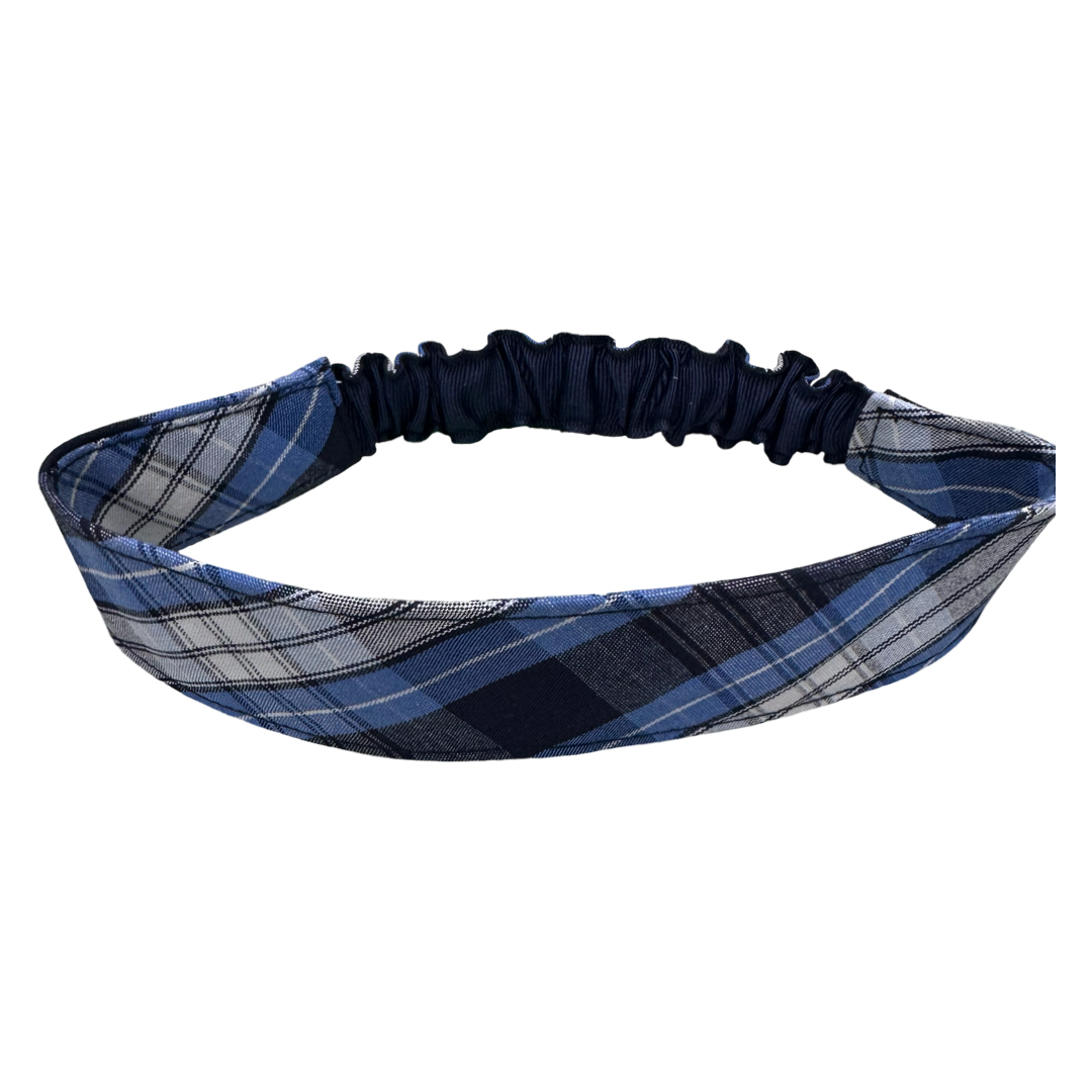 St. Mary's Catholic School -TX- Girl's Elastic Headband - Plaid P76