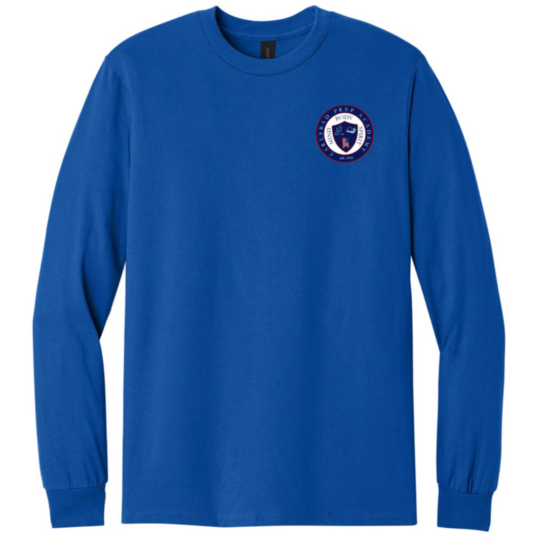 Carlsbad Prep Academy Spirit-Wear - Co-Ed Youth / Adult Long Sleeve T-Shirt