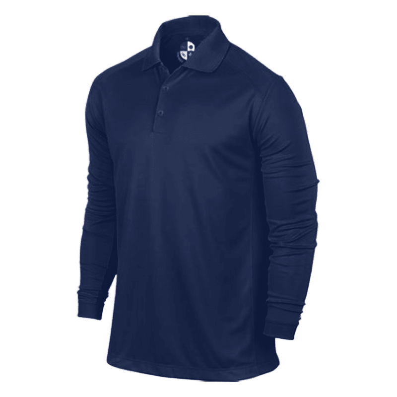 La Luz Christian Baptist -  Co-Ed Youth / Adults Long Sleeve Performance Polo - No Logo