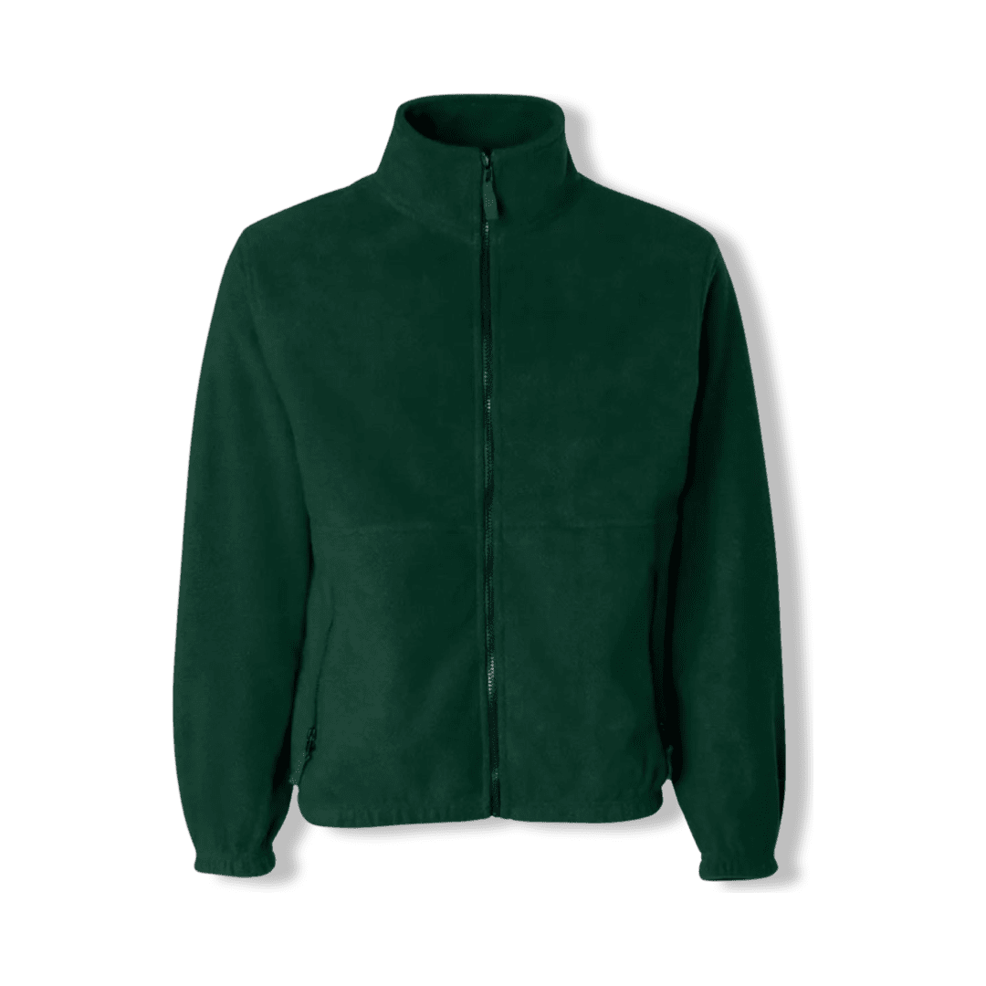 Youth Polar Fleece Jacket - Dark Green