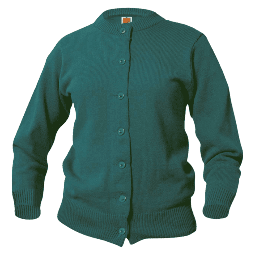 Women's Crew Neck Cardigan