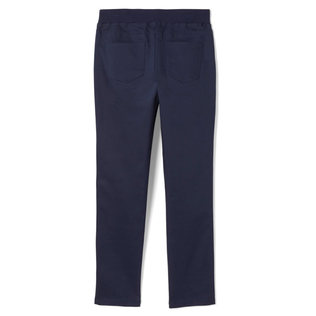 Small Steps Preparatory  - Girl's Stretch Tie Pull-On Pants