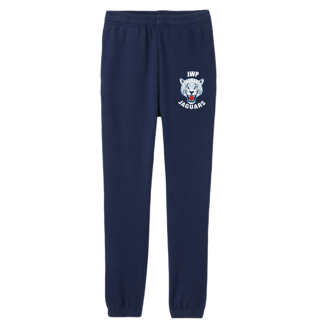 Jackson Walnut Park Spirit-Wear - Co-Ed Navy Fleece Sweatpants - Youth / Adults
