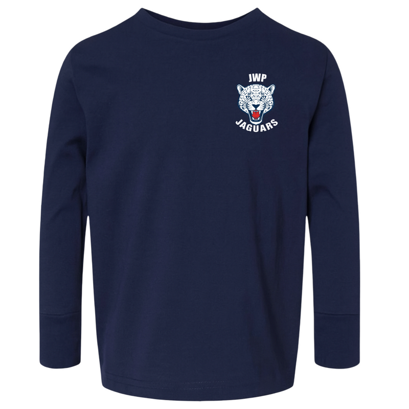 Jackson Walnut Park Spirit-Wear - Co-Ed Navy Long Sleeve T-Shirt - Toddler