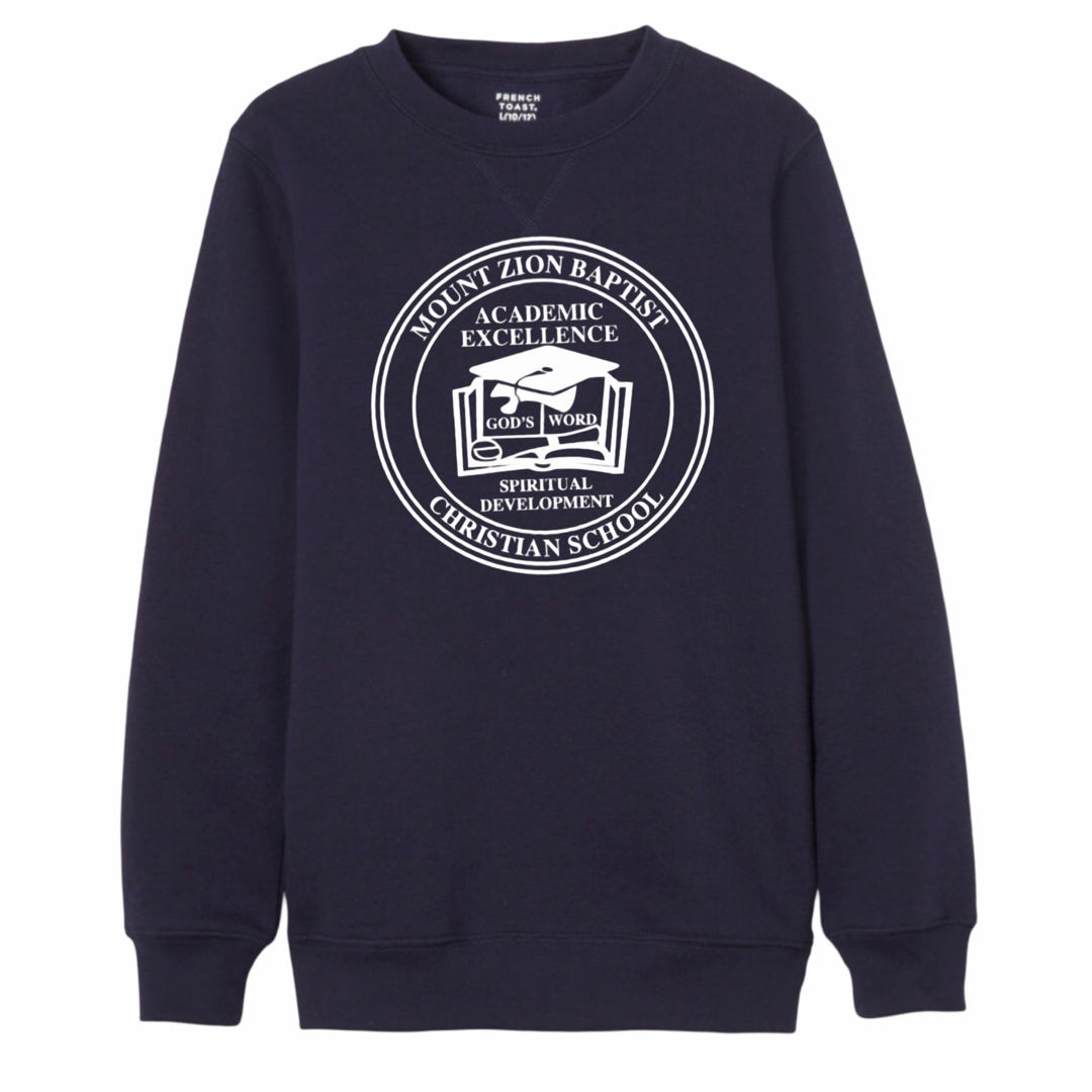 Mount Zion - Co-Ed Youth / Adult Crewneck Fleece Sweatshirt