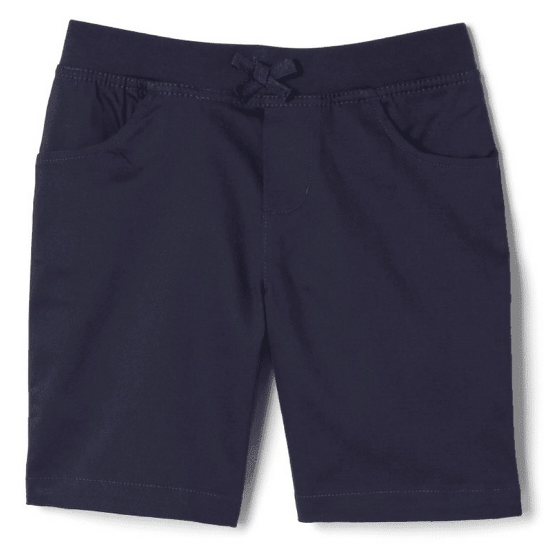 Toddler Girl's Stretch Pull-On Tie Front