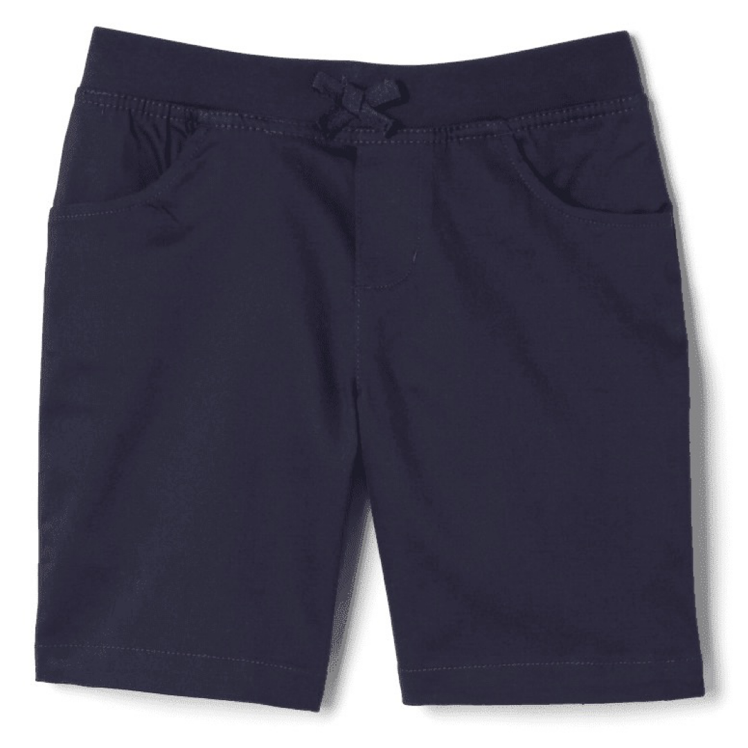 Carlsbad Prep Academy - Girl's Plus Size Pull-On Tie Front Short