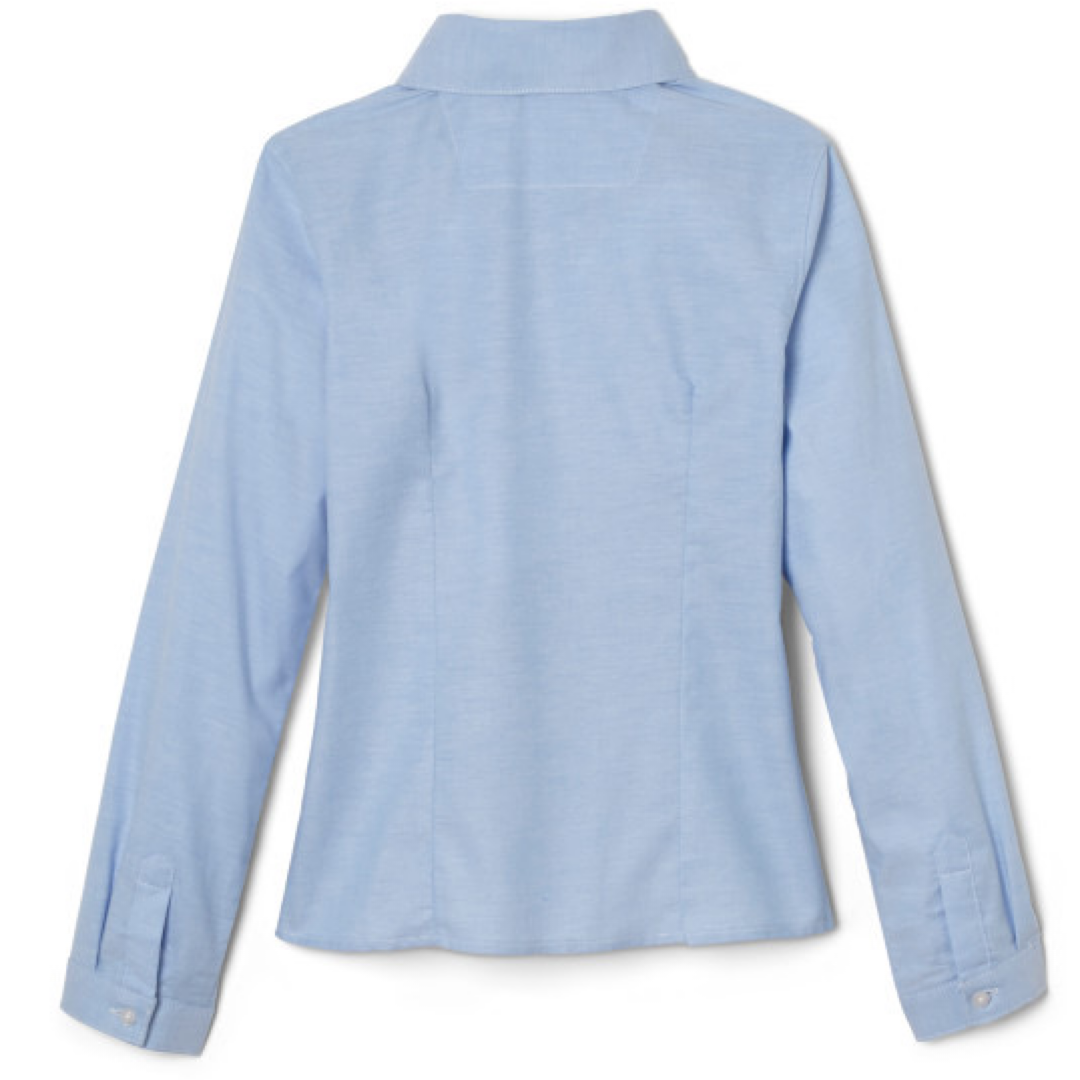 Hebrew Academy of Tampa   - Girl's / Women's Long Sleeve Fitted Oxford Shirt