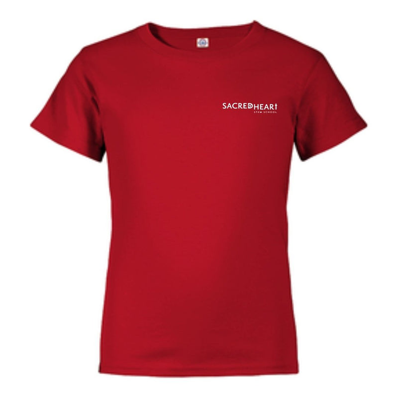 Sacred Heart STEM - Co-Ed Youth Short Sleeve Gym T-Shirt
